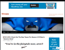 Tablet Screenshot of blurppy.com